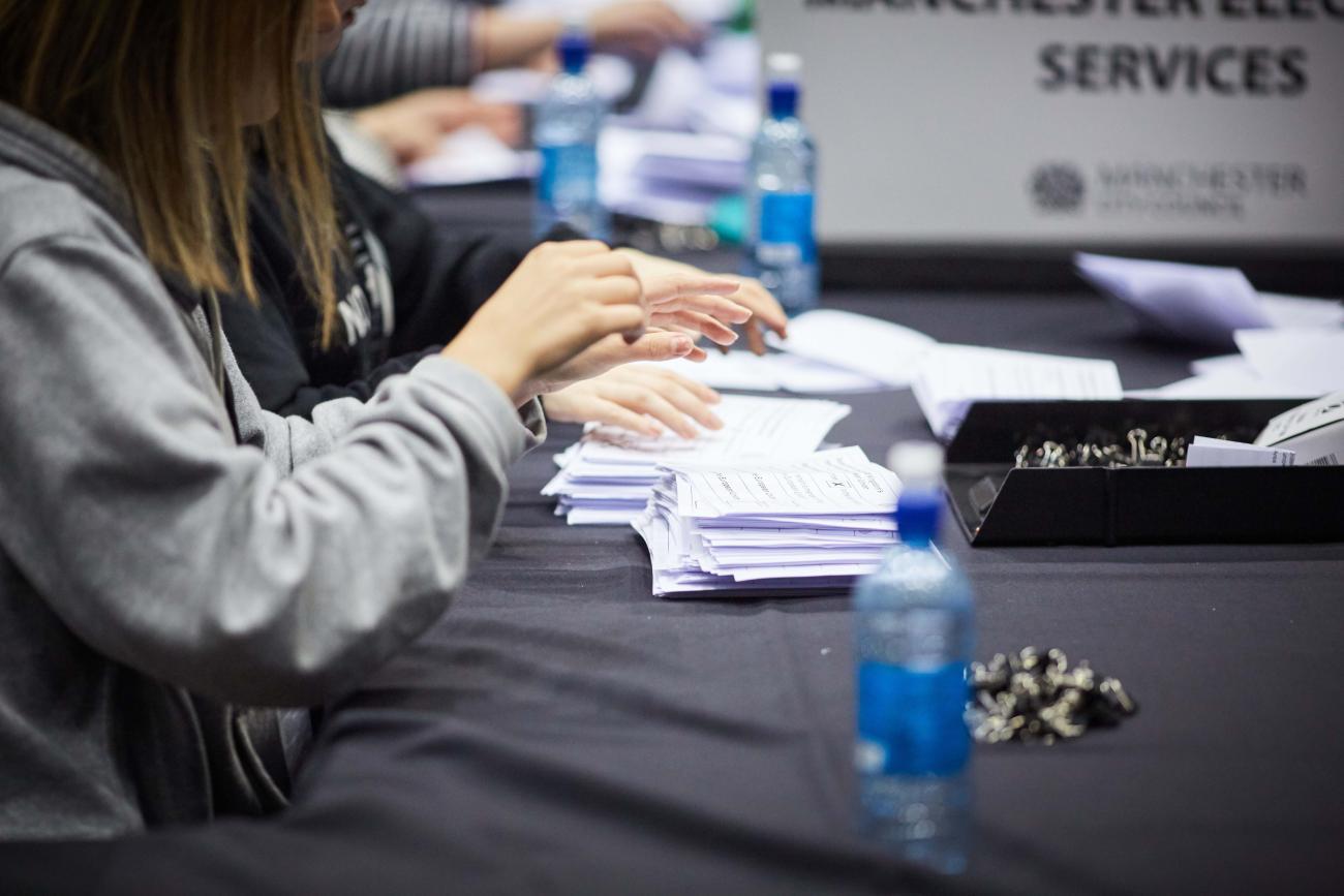 latest election results update vote counting process