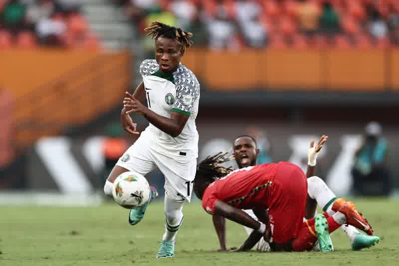 Samuel Chukwueze sets Nigeria appearance record vs Jordan