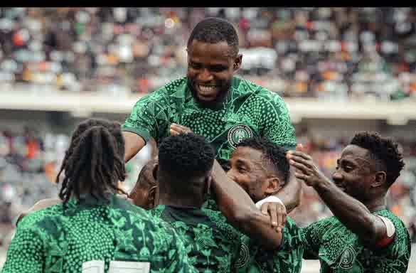 Nigeria FIFA ranking 26th Super Eagles