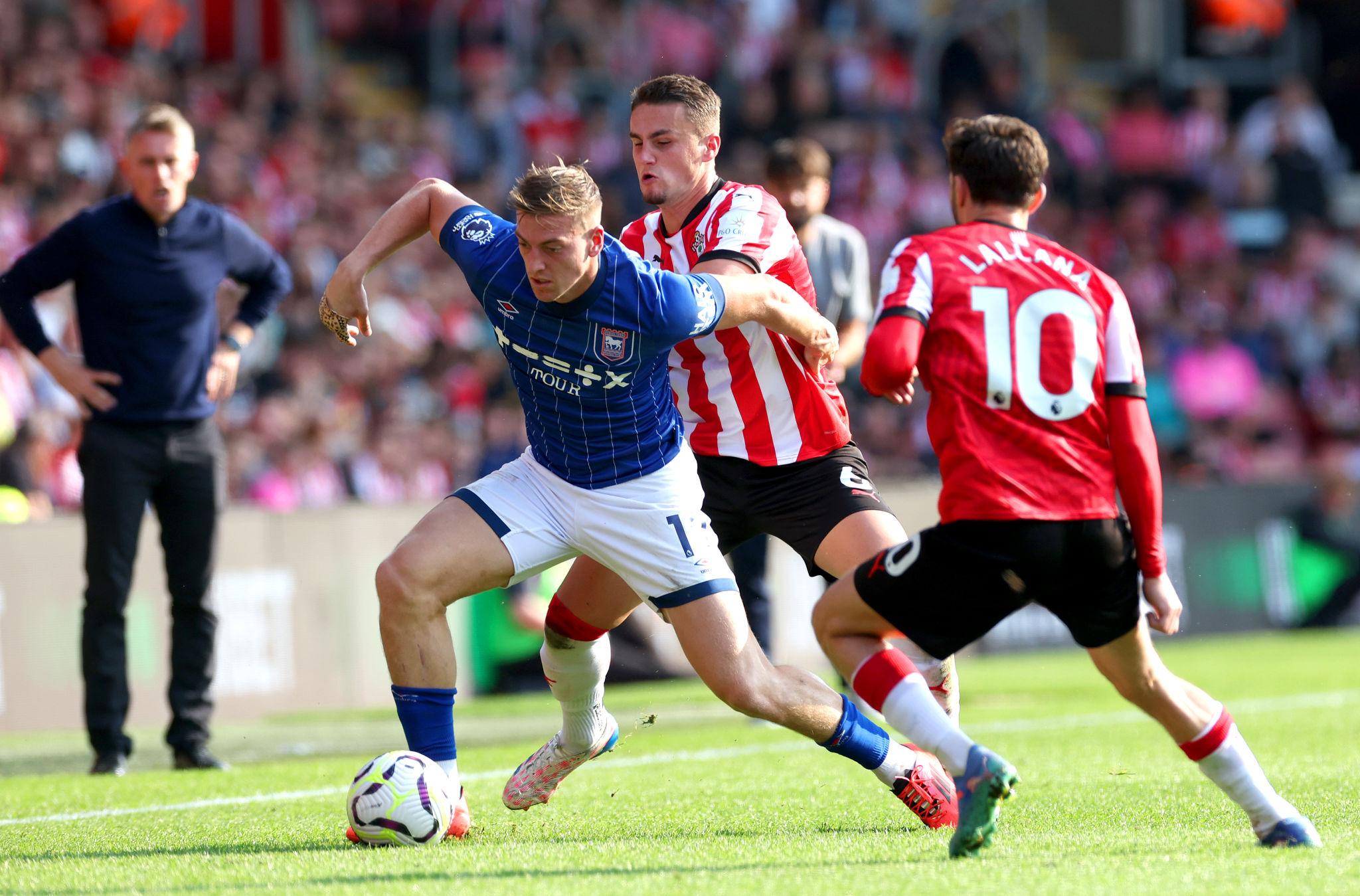 Southampton vs Ipswich Town 2-2 match