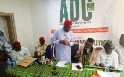 Legal document and courtroom setting representing ADC petition against judges in Nafiu Gombe case
