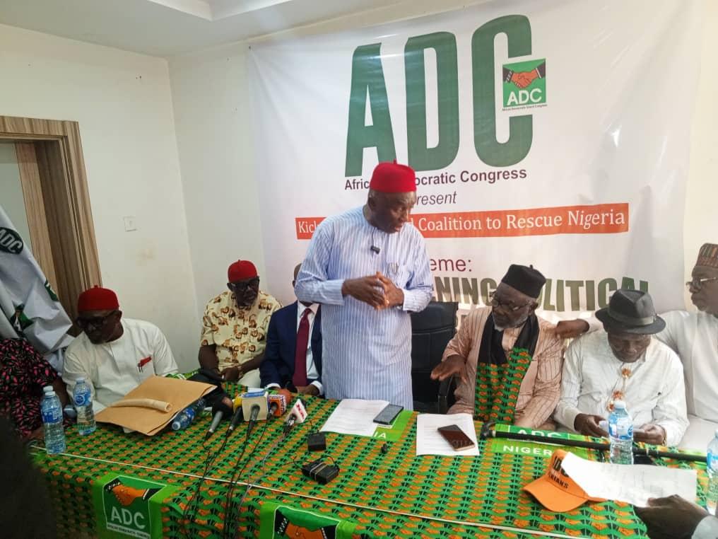 Legal document and courtroom setting representing ADC petition against judges in Nafiu Gombe case
