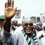 Atiku Abubakar during ADC presidential primary discussions ahead of 2027 election