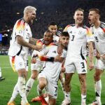 DFB Pokal German cup football trophy stadium celebration