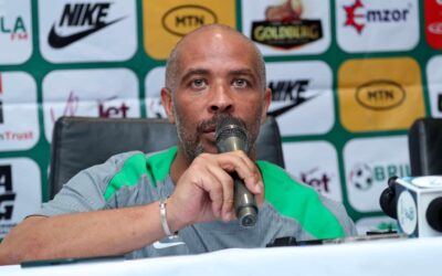 Super Eagles coach Eric Chelle speaking after Nigeria vs Zimbabwe Unity Cup match in London