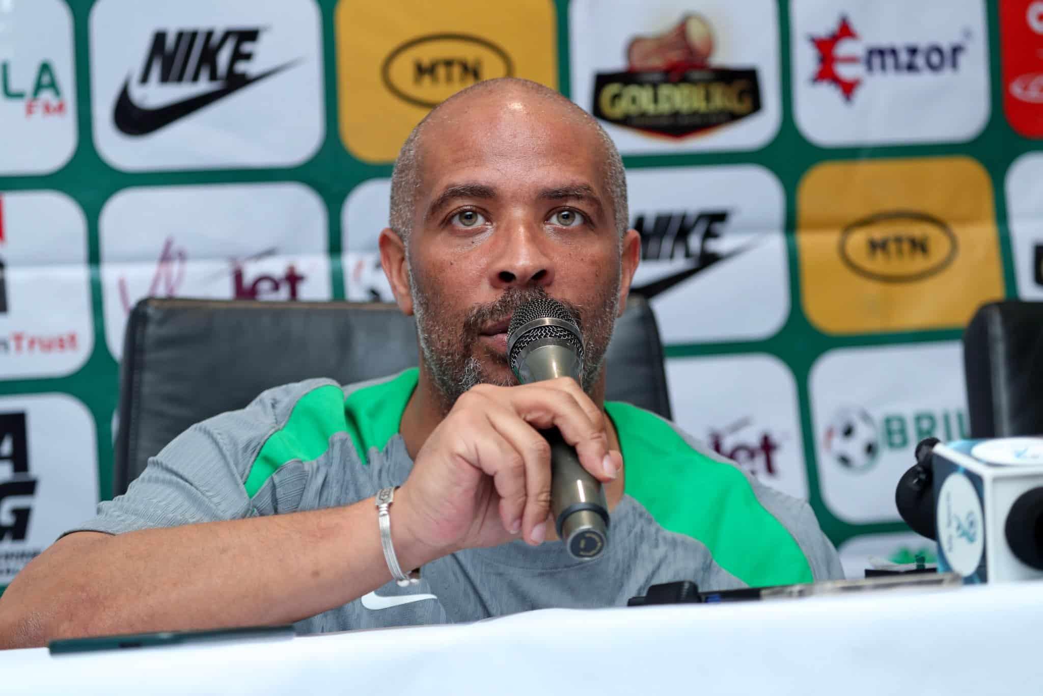Super Eagles coach Eric Chelle speaking after Nigeria vs Zimbabwe Unity Cup match in London