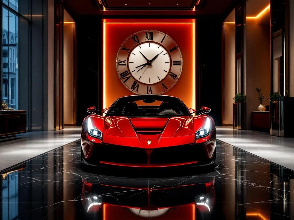 Ferrari Luce concept futuristic supercar design