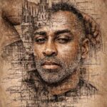 Frank Edoho speaks during a podcast interview about life and heartbreak