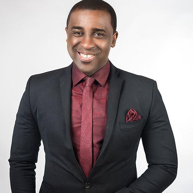 Frank Edoho speaking during a television interview