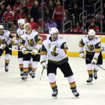 Golden Knights vs Ducks result NHL hockey action