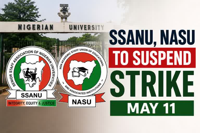SSANU NASU suspend strike