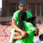 Super Falcons players training ahead of WAFCON 2026 in the UK