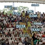NDC delegates during convention zoning 2027 presidential ticket to the South