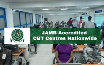 Nigerian students during a computer-based examination organised by JAMB
