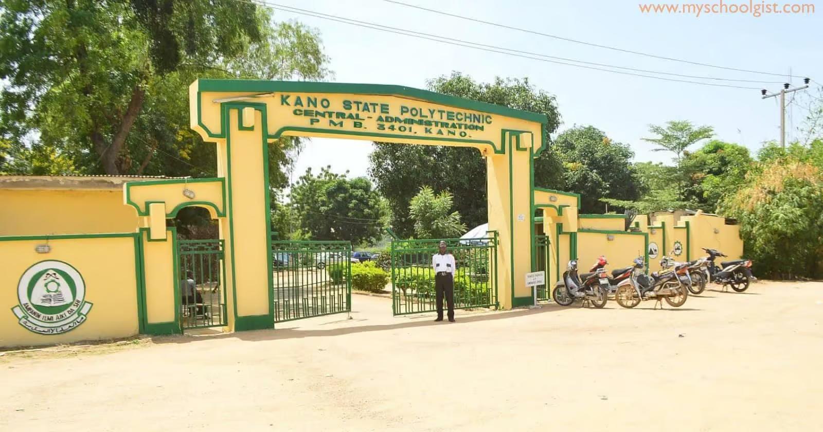 Fire outbreak at Kano State Polytechnic main library
