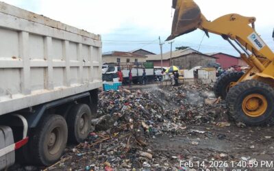 LAWMA clears Alaba Rago setback along Lagos-Badagry Expressway