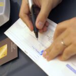 Annabel Yates Lloyds cheque deposit banking process