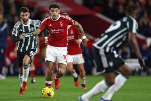 Morgan Gibbs-White news match performance Nottingham Forest