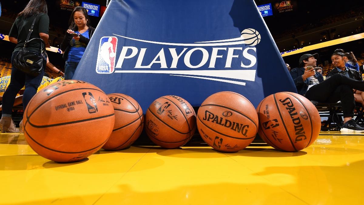 NBA Finals playoff basketball action