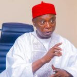 Senator Ned Nwoko and former Governor Ifeanyi Okowa amid dispute over Delta North APC senatorial primary results.