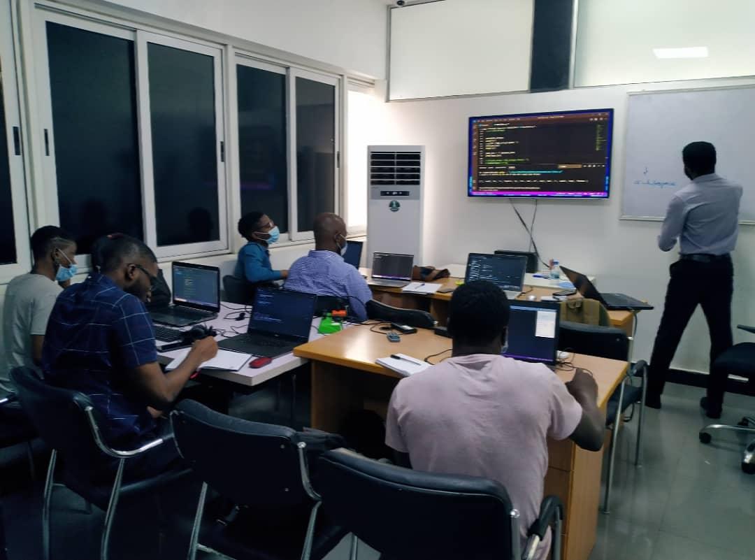 Nigerian students using Google Search and AI tools for digital skill learning