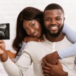 Nigerian actor Lateef Adedimeji and wife celebrating the birth of their triplets in joyful family moment