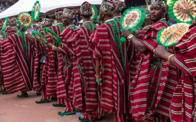 Colourful Ojude Oba Festival celebration in Ijebu-Ode Ogun State Nigeria