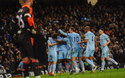 Man City vs Aston Villa Premier League match action