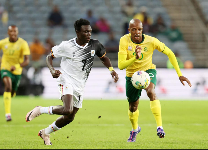 Victor Udoh football player during match action