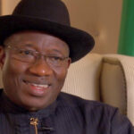 Former President Goodluck Jonathan speaking as office warns about fake Instagram account