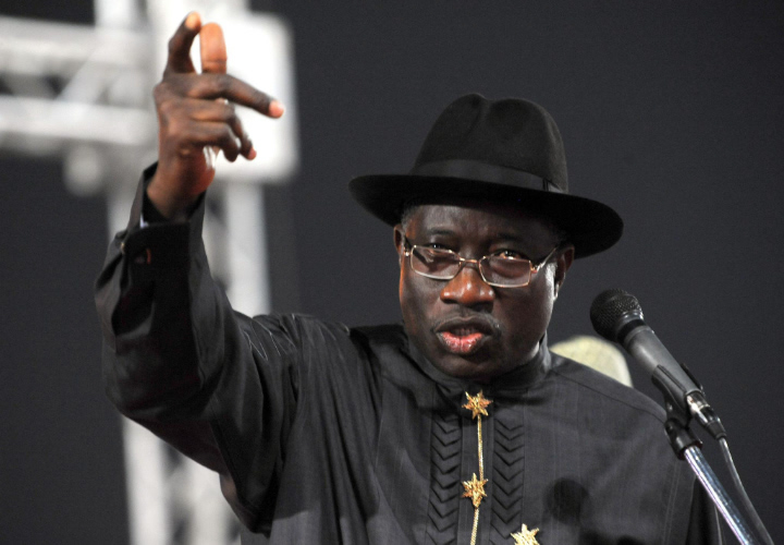 Former President Goodluck Jonathan declared presidential candidate by PDP faction in Abuja