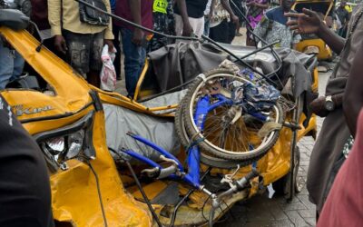 Several Injured in Lagos Tricycle Accident