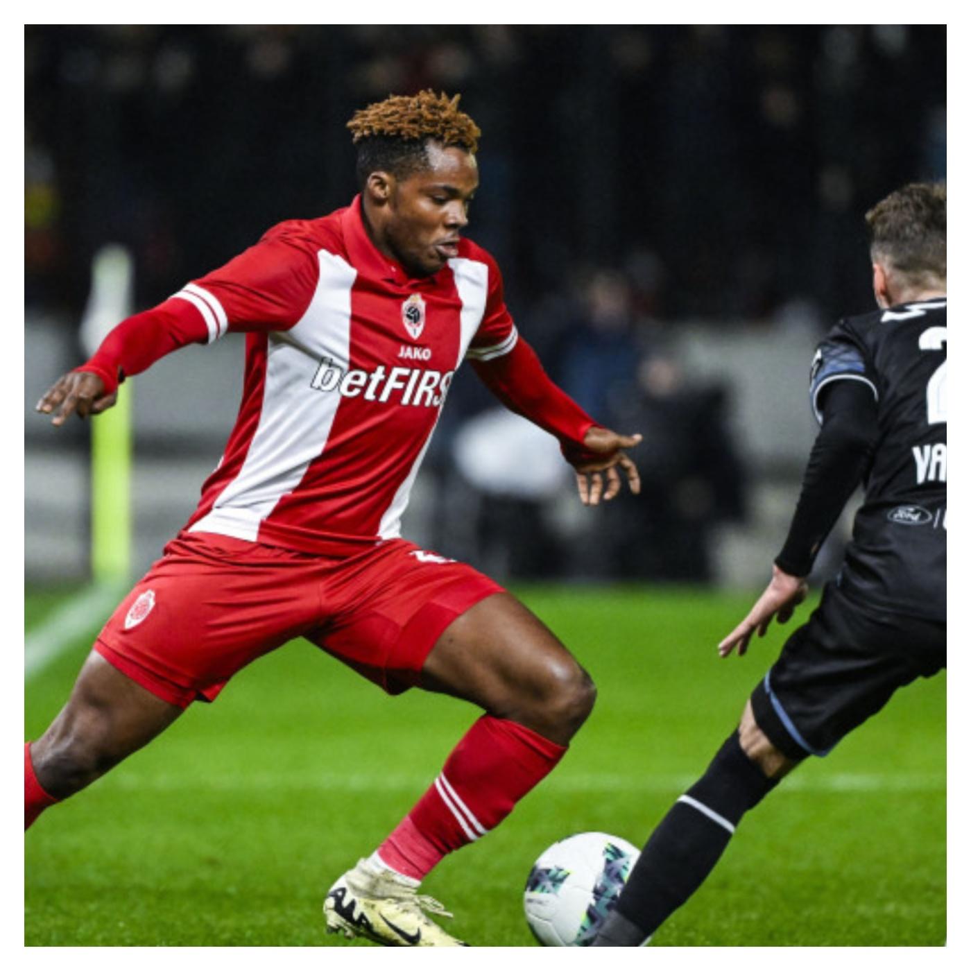 Late Nigerian winger Victor Udoh during his time at Southampton academy and Royal Antwerp