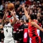 Timberwolves vs Spurs basketball game scoring moment