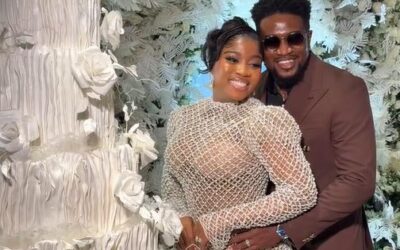 Veekee James and husband Femi Atere welcome their first child