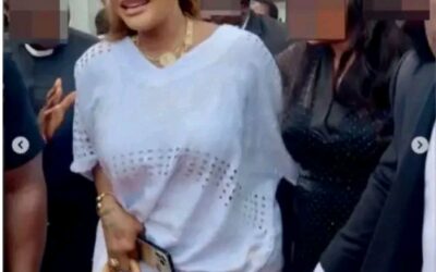 Angela Okorie speaks about burning outfit worn to Alex Ekubo burial