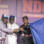 Aisha Yesufu speaking at a public event following comments by NDC leader Seriake Dickson.