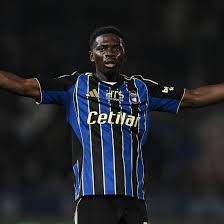Nigeria midfielder Ebenezer Akinsamiro during his loan spell at Pisa in Italy