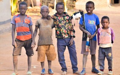 Vulnerable Almajiri children in Jos facing challenges related to education and welfare.