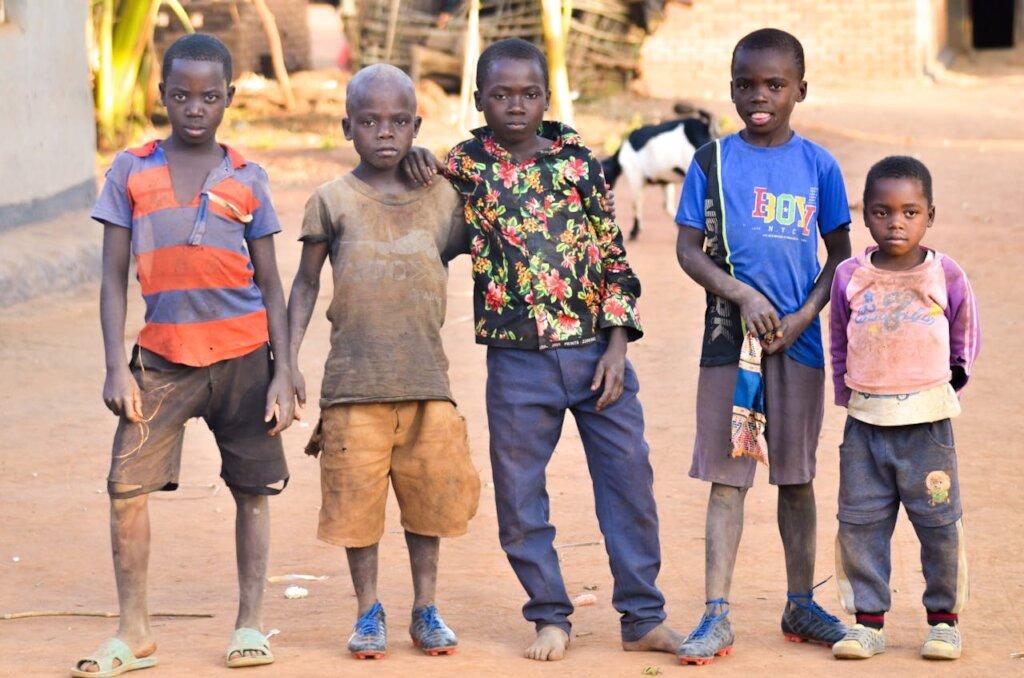 Vulnerable Almajiri children in Jos facing challenges related to education and welfare.
