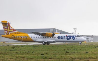 Aurigny passenger aircraft diverted to Southampton after a windscreen crack prompted an emergency landing.