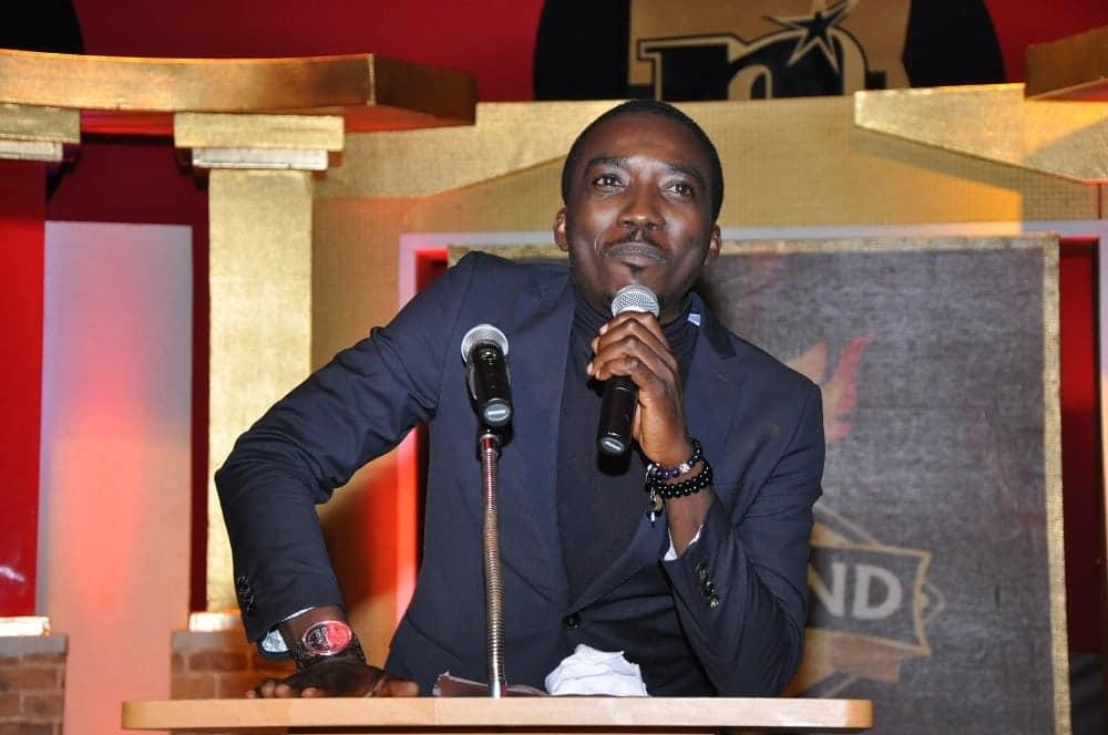Nigerian comedian Bovi discussing marriage, relationships and divorce during an interview.