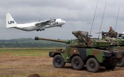 Aircraft at Bunia Airport in DR Congo as authorities respond to Ebola outbreak