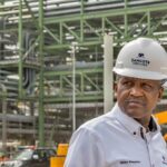 Engineering students visiting Dangote Petroleum Refinery during an educational tour