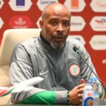 Super Eagles head coach Éric Chelle speaking ahead of Nigeria's friendly match against Portugal.