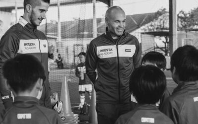 Barcelona legend Andres Iniesta after being appointed head coach of Gulf United.