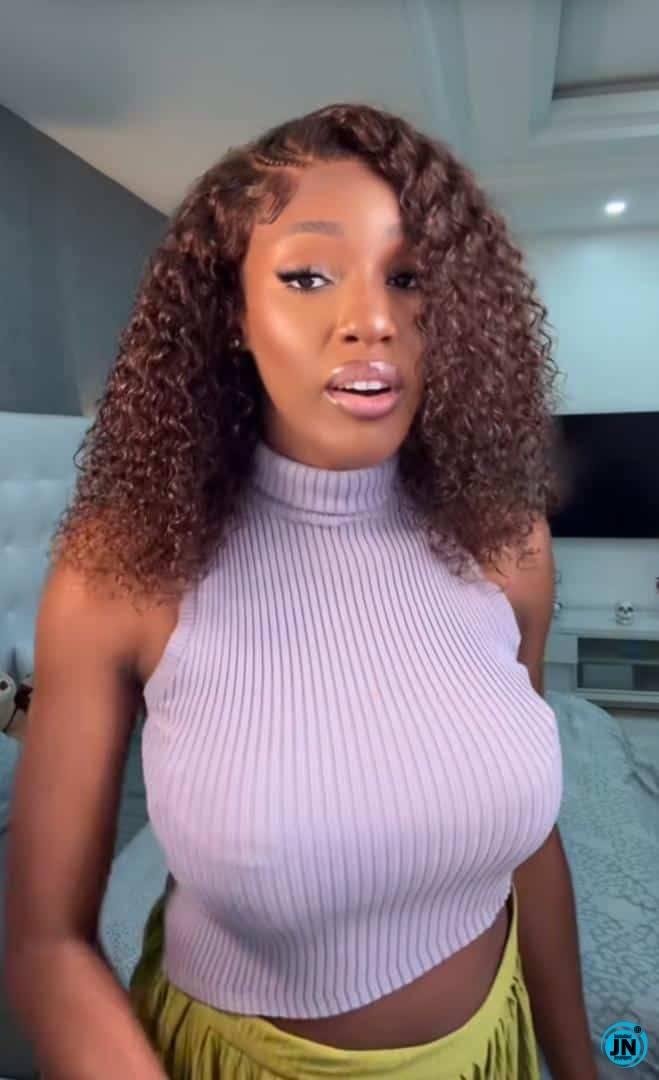 Ivy Ifeoma speaking on TikTok about marriage, wealth, and financial independence