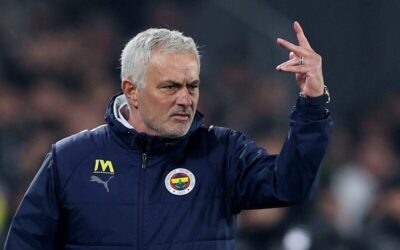 Jose Mourinho during his Fenerbahce tenure amid legal challenge over disciplinary sanctions