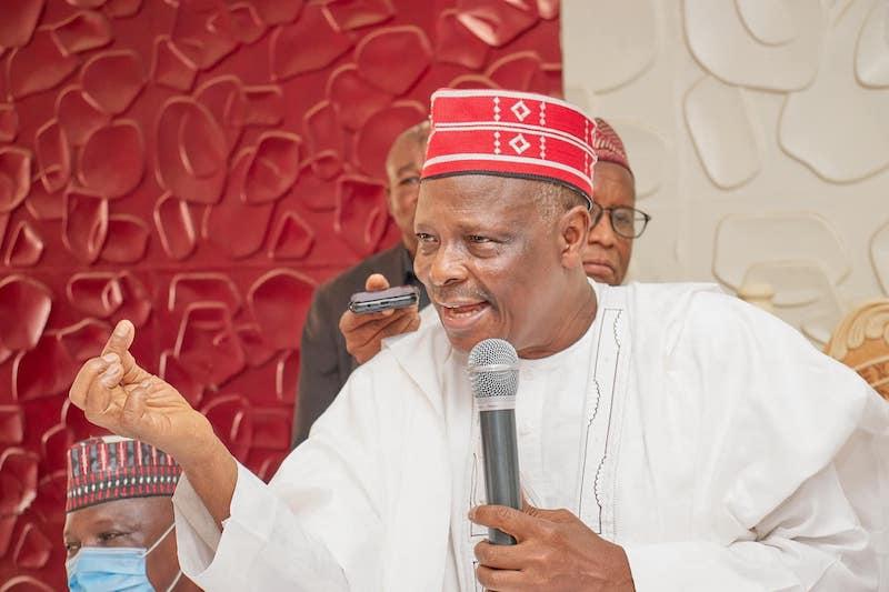 Former Kano State Governor Rabiu Musa Kwankwaso discussing political reconciliation and leadership.