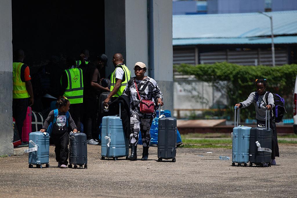 Nigerian citizens arrive in Lagos after government evacuation from South Africa